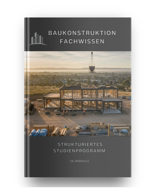 Baukonstruktion Fachwissen Komplettprogramm   – Lernen wie die Profis